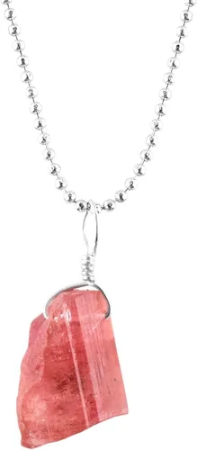 Miniatura 10 de Collar con colgante de gemas naturales, piedras en bruto, chapado en plata, cristales sanadores de chakras, hecho a mano, boda, cumpleaños