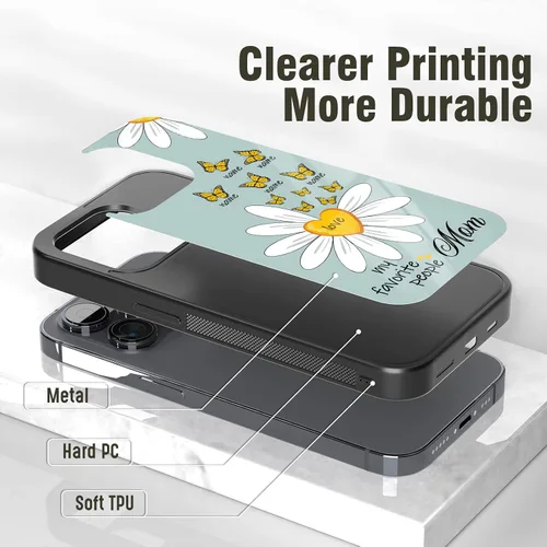 Miniatura 2 de Fundas de teléfono con nombre personalizado únicas para la abuela para iPhone 11 12 13 14 15 16 17 Pro Max Plus Mini X 8 SE para Samsung S21 S22 S23