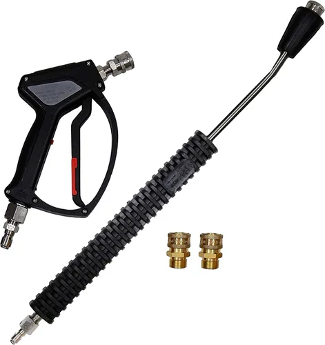 MTM Hydro El kit de extensión para lavadora a presión de 20 pulgadas y pistola de pulverización SGS28 para tu lavadora a presión de grado comercial