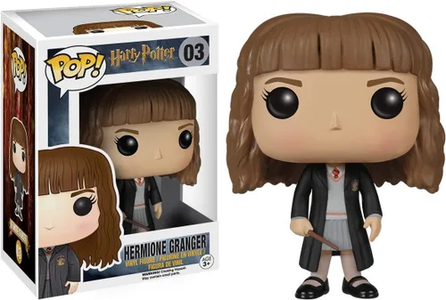 Miniatura 2 de Harry Potter - Hermione Granger #03 Funko Pop! Figura de vinilo (incluye funda protectora compatible con Pop Box)