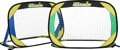 Portería de fútbol para patio trasero, niños, portería de fútbol para niños, red de portería de fútbol desplegable para niños pequeños, mini