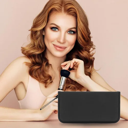 Miniatura 6 de Beavorty bolsas de aseo portaescobillas bolsa de cosméticos organizador de brochas de maquillaje bolsa de herramientas de maquillaje bolsa