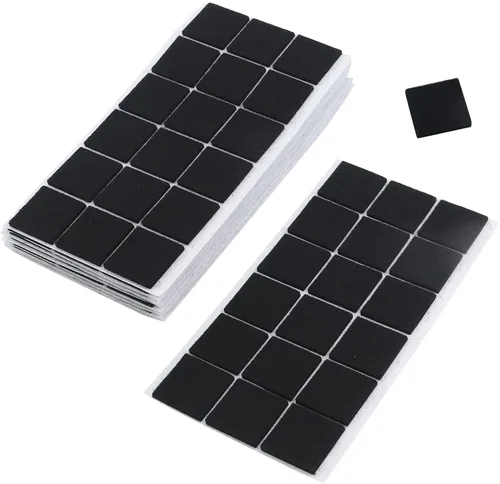 Miniatura 16 de Antrader Paquete de 12 alfombrillas deslizantes rectangulares para muebles, protector de suelo, posavasos mágicos antiabrasión, para mover muebles