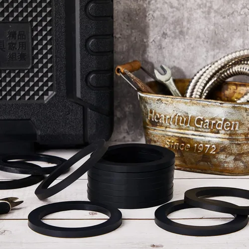 Miniatura 7 de Paquete de 20 juntas Camlock de 3 pulgadas para acoplador hembra, ranura de leva, arandela de goma de repuesto, anillo de junta de goma negra