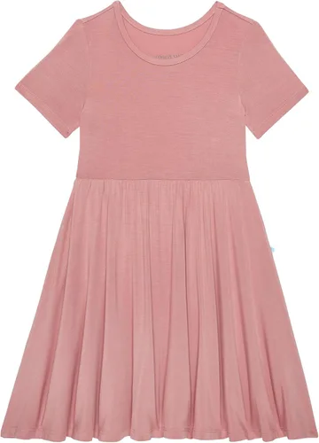 Miniatura 42 de Posh Peanut - Vestidos para niñas – Vestido suave para niña hecho con viscosa de bambú – Vestidos de otoño, primavera y verano para niñas