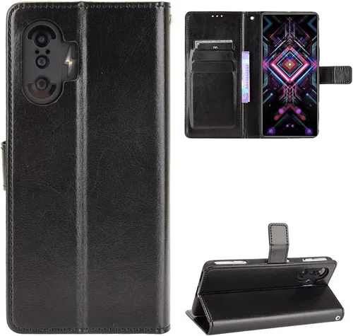 Funda para Xiaomi Poco F3 GT, Funda para Xiaomi Redmi K40 Game Funda de cuero, Funda de cuero con tapa para Xiaomi Poco F3 GT 5G M2104K10I / Redmi