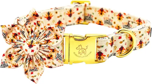 Miniatura 39 de Elegant little tail Collar de perro de San Patricio con flor, collares de perro con flores, trébol verde, regalo para mascotas, collares ajustables