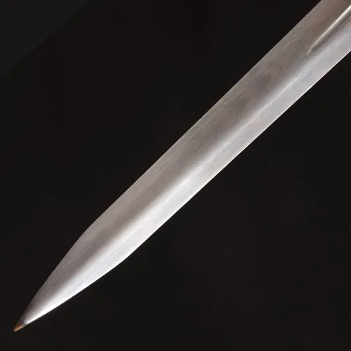 Miniatura 4 de Espada de acero plateado de Geralt de metal completo de 125cm/48.8 pulgadas, acero inoxidable, espada plateada de lobo blanco Aerondight hecha a