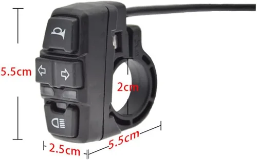 Miniatura 6 de TEQIN Ebike - Juego de luces delanteras y traseras, 24 V a 48 V, luces de advertencia delanteras y traseras, focos LED nocturnos, piezas