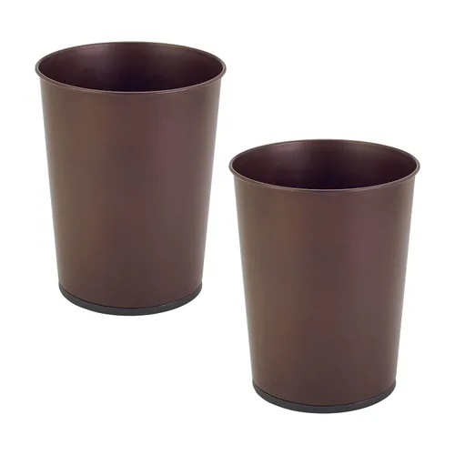 Miniatura 6 de Bath Bliss bote de basura de acero inoxidable Bronce