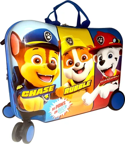 Miniatura 4 de Fast Forward Maleta de 18 "para niñosequipaje de mano con ruedas para niños pequeños de remolque, Varios colores, Paw Patrol