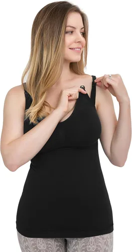Miniatura 6 de Kindred Bravely Simply Sublime - Camiseta sin mangas de maternidad y lactancia con brasier integrado