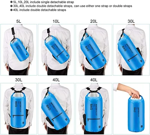 Miniatura 3 de Altatac - Mochila impermeable flotante con 2 bolsillos exteriores con cremallera