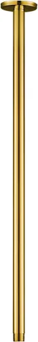 Miniatura 20 de OFFO Brazo de ducha con brida, 6 pulgadas de níquel cepillado para montaje en techo, cabezal de ducha de lluvia de repuesto, brazo recto montado