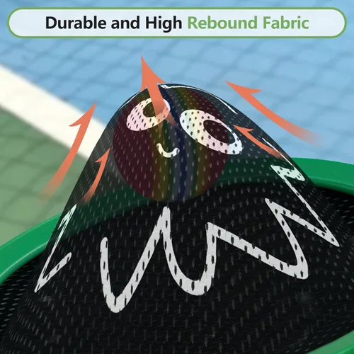 Miniatura 6 de Portable Paddles and Bouncy Balls Set for Kids or Adults’ Indoor Outdoor Activities, Sport Game for Beginner or Intermediate, Swing Racket in Beach