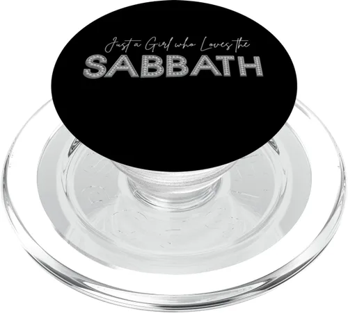 Just a Girl who Loves the Sabbath. 7th Day Sabbath Keeper PopSockets MagSafe PopGrip for iPhone