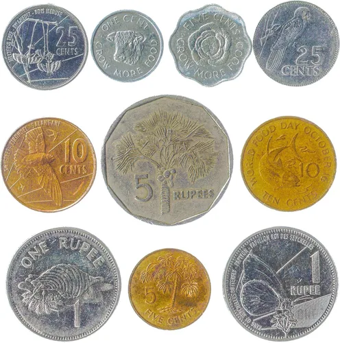 Miniatura 29 de Malta 10 Monedas Mixtas Moneda Maltesa Mils Céntimos Desde 1972