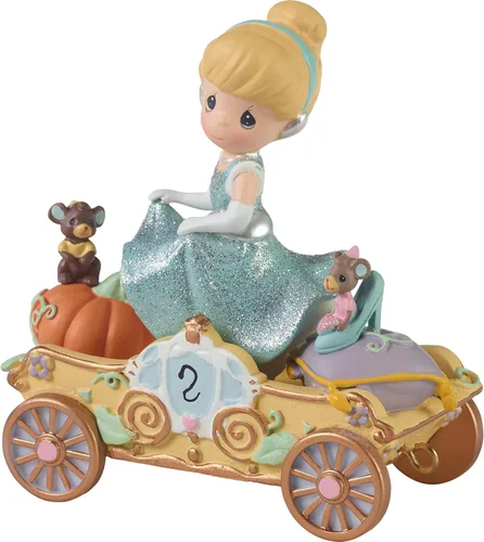 Miniatura 2 de Precious Moments, Disney Showcase Collection, Bibbidi, Bobbidi, Boo – Now You're Two!, Desfile de cumpleaños de Disney, 2 años, figura de resina