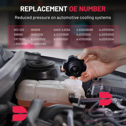 Miniatura 3 de BDFHYK Depósito de expansión de refrigerante del motor compatible con Mazda Tribute, compatible con Mercury Mariner Escape 3.0L V6 2001 2002 2003