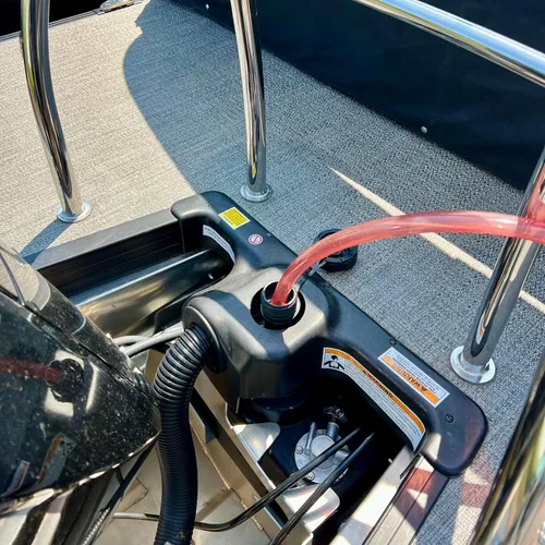 Miniatura 7 de Bomba de sifón autocebante para gas, combustible, aceite, agua FlowPro de 3/4” x 8’ Para barco de wake, pontones, moto acuática, moto de agua