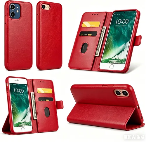 Miracase Funda diseñada para iPhone SE 2022/SE 2020/7/8, funda multicolor de silicona a prueba de golpes (rojo)