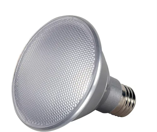 Miniatura 14 de Satco S9406 Par20 LED 3000K 40 pies de haz de luz de base media, 7 W Blanco suave