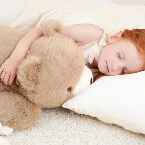 Miniatura 7 de Animales de peluche con peso, peluche de oso, peluche de oso pesado, regalos de juguete para niños y adultos, marrón, 4.5 libras, 25 pulgadas