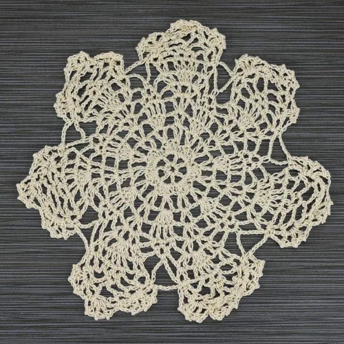 Miniatura 2 de Quasimoon tapetes de mesa de algodón en crochet y encaje, de PaperLanternStore
