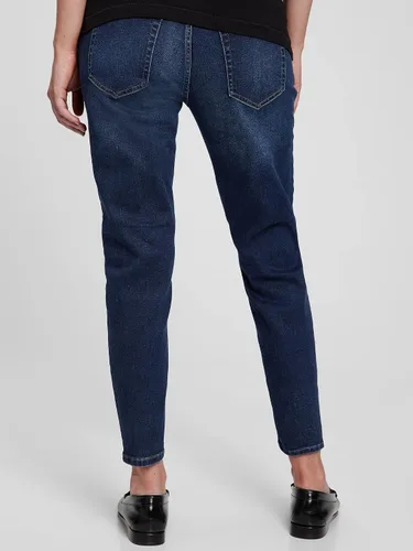 Miniatura 2 de GAP Women's Maternity True Waistband Full Panel Cheeky Straight Jeans