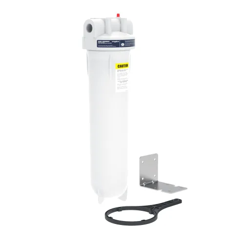 Miniatura 8 de Whirlpool Sistema de filtración de agua para toda la casa de 10 x 2.5 pulgadas WHKF-DWHV, puertos de 3/4", carcasa transparente, filtro de agua
