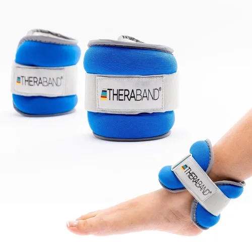 Miniatura 10 de Theraband 25871 Comfort Fit - Juego de pesas para tobillo y muñeca, 1.5 libras, color verde