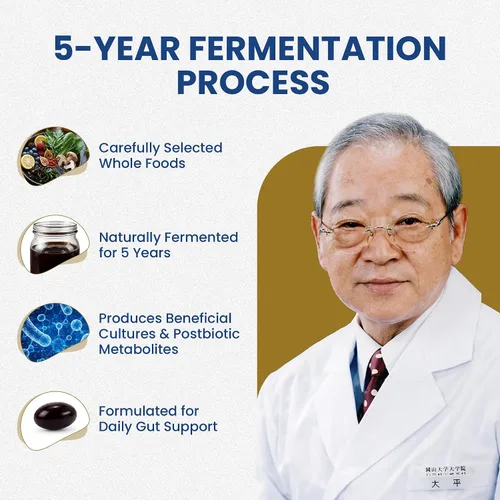 Miniatura 6 de Dr. Ohhira Probióticos Fórmula Profesional con Prebióticos Fermentados 5 Años, Probióticos Vivos Activos y El único Producto con Metabolitos