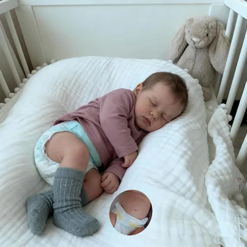 Miniatura 10 de Anano - Cochecito de muñeca de bebé, organizador de viaje para bebé, juguete de juguete, cochecitos de muñecas para niñas, accesorios de muñecas