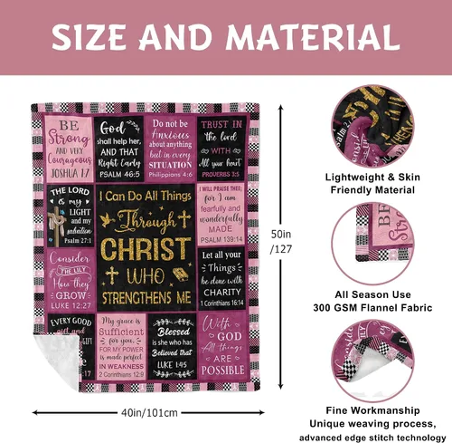 Miniatura 6 de Lcobion Regalos Cristianos para Mujeres, Regalos de Bautizo para Niñas, Regalos Religiosos para Mujeres, Regalos Inspiradores para Mujeres, Regalos