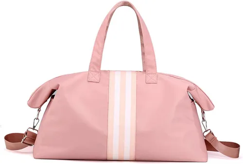 Bolsas de viaje para mujer, bolsa de viaje de fin de semana para mujer, bolsa de gimnasio deportiva, bolsa de lona de entrenamiento, bolsa de hombro
