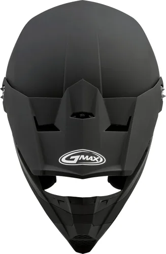 Miniatura 3 de GMAX MX-46 - Casco sólido (negro mate, XL) - Aprobado por FMVSS 218