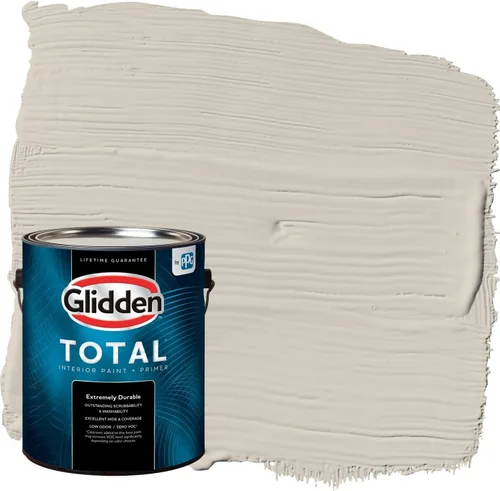 Miniatura 81 de Glidden Pintura Interior + Imprimación: Gris/Plata Antigua, Una Capa, Satinado, 1 Galón