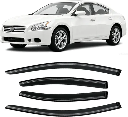 Miniatura 102 de Visera de ventana para Honda Civic 2022-2025, protectores de lluvia de canal exterior, escudos, deflector de ventilación, sombra, viento, humo