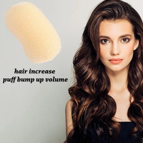 Miniatura 5 de Esponja para aumentar el volumen del cabello, almohadilla de esponja para el cabello con clip BB, práctica esponja para el cabello, fácil de usar