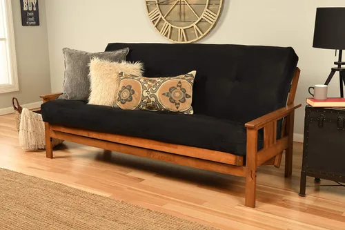 Miniatura 27 de Kodiak Furniture Monterey Marco de Futón con Acabado Butternut, Full, Solo marco