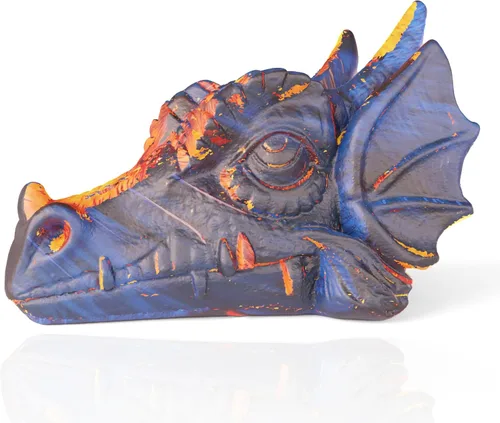 Miniatura 7 de Moldes de resina de cabeza de dragón y fabricación de jabón, molde de silicona animal 3D para fabricación de velas y decoración del hogar