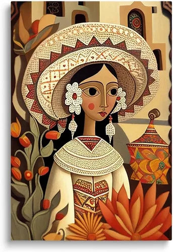 Miniatura 11 de SKYSUKEY Impresión artística mexicana retro para oficina, póster de arte latino, citas inspiradoras en español, decoración de pared, arte de pared