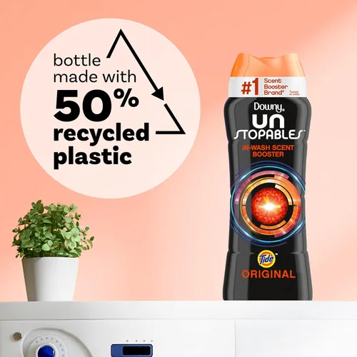 Miniatura 8 de Downy Unstopables - Perlas potenciadoras de aroma para lavar la ropa, Tide Original, 13.4 onzas