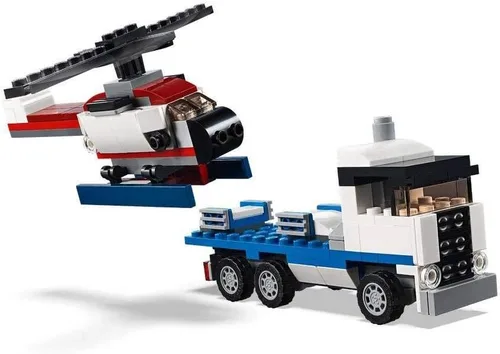 Miniatura 3 de LEGO Creator 31091 - Kit de construcción, 3 en 1, para transporte de carga (341 piezas)