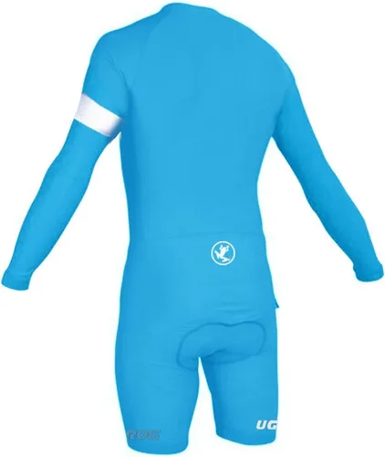 Miniatura 86 de UGLY FROG Traje de triatlón para hombre de manga corta Jersey de piernas cortas Skinsuit Tri Kit Ciclismo Skinsuit Team Bike Ropa
