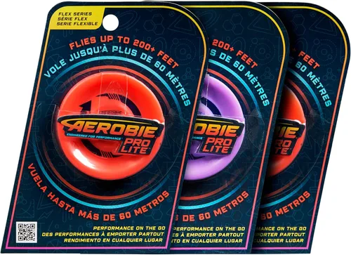Miniatura 11 de Aerobie Pro Blade Anillo de Lanzamiento, Juguete Ligero para Niños para Disc Golf, Juegos de Patio Trasero y Más, Juegos al Aire Libre para Adultos