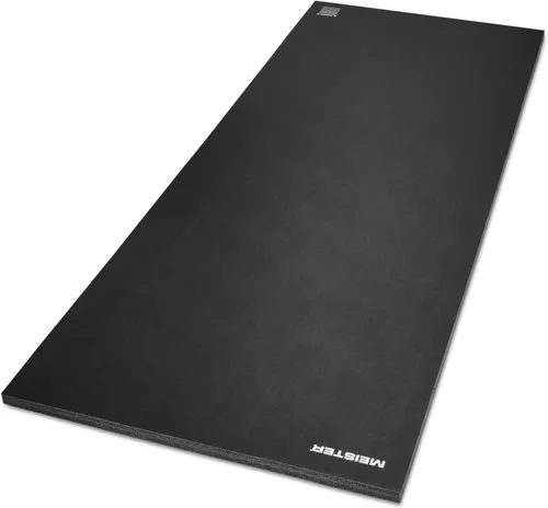Meister Alfombrilla de entrenamiento plegable de 1 pulgada extra gruesa – XL antideslizante acolchado piso para ejercicio, estiramiento y yoga