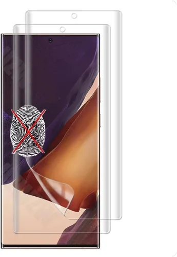 Miniatura 10 de 2 piezas de película de hidrogel mate antihuellas para Samsung Galaxy Note10+ 5G 4G 6.8 pulgadas Note 10 Plus Protector de pantalla de TPU suave