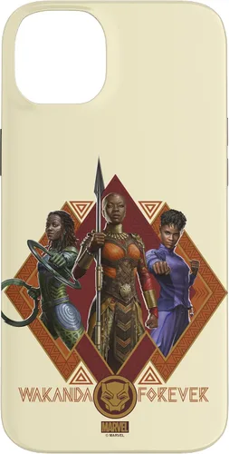 Miniatura 15 de iPhone 16 Marvel Black Panther: Wakanda Forever Hero Warrior Trio Case