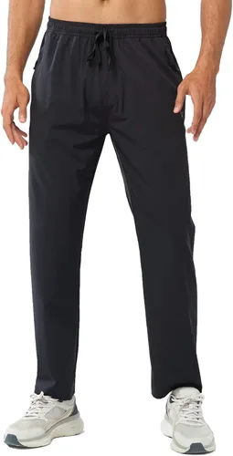 Miniatura 3 de NORTHYARD Pantalones deportivos para correr para hombre, ligeros, pantalones de senderismo para entrenamiento, gimnasio, correr, pantalones